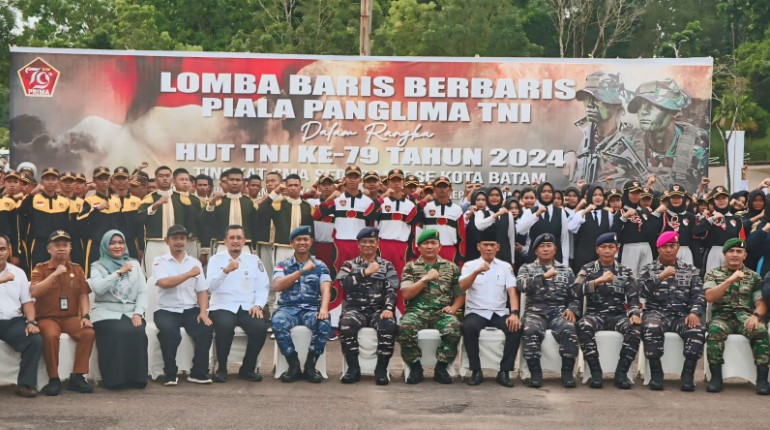 HUT TNI Ke-79 : MAN 2 Batam Kembali Menorehkan Prestasi Pada Lomba PBB Antar SMA/Sederajat Kota Batam