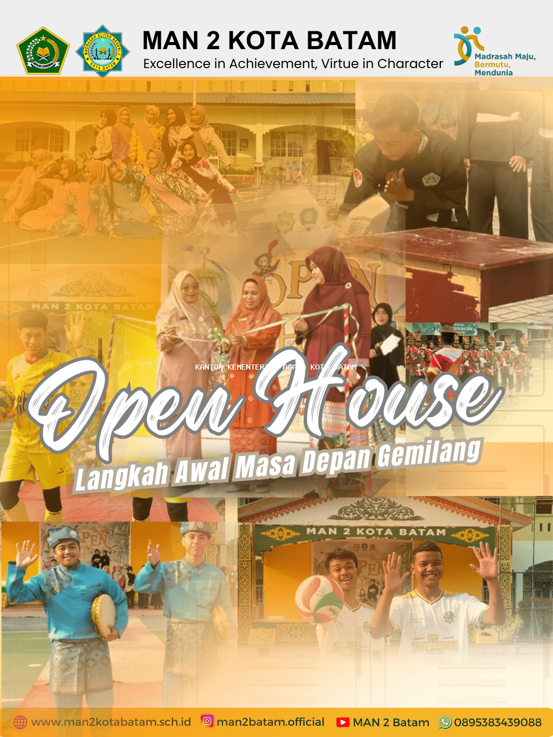 MAN 2 Kota Batam : OPEN HOUSE 2025 MAN 2 KOTA BATAM: Panggung Prestasi, Kreativitas, dan Semangat Juang!