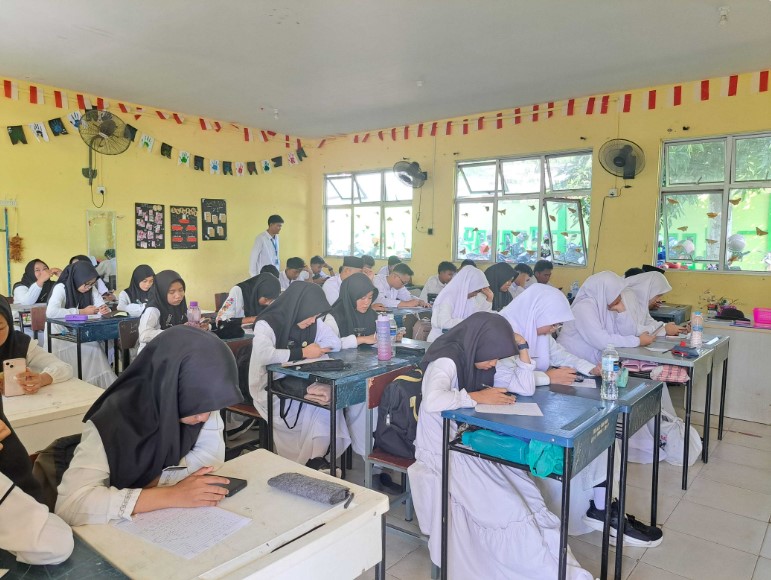 MAN 2 Batam Melaksanakan Tes Diagnostik Guna Meningkatkan Kualitas Pembelajaran